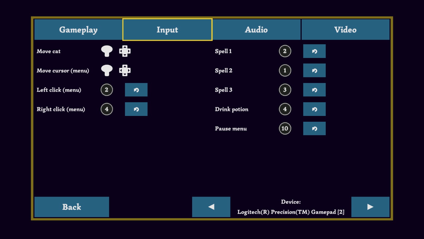 joystick without button layout